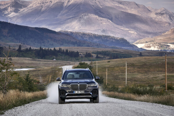 Frontansicht des BMW X7