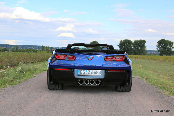 Corvette Z06 Cabriolet Heck