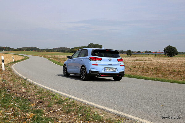 Hyundai i30 N Performance schräg hinten links