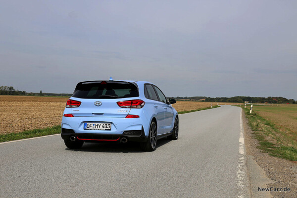 Hyundai i30 N Performance schräg hinten rechts