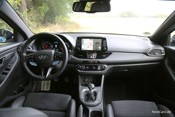 Hyundai i30 N Performance Armaturenbereich