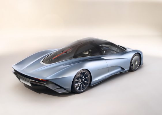 Das Profil des McLaren Speedtaill