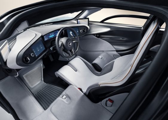 Interieur des McLaren Speedtail