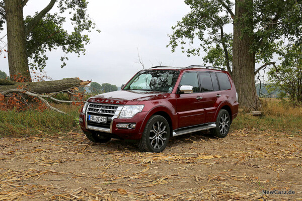 Mitsubishi Pajero schräg vorne links