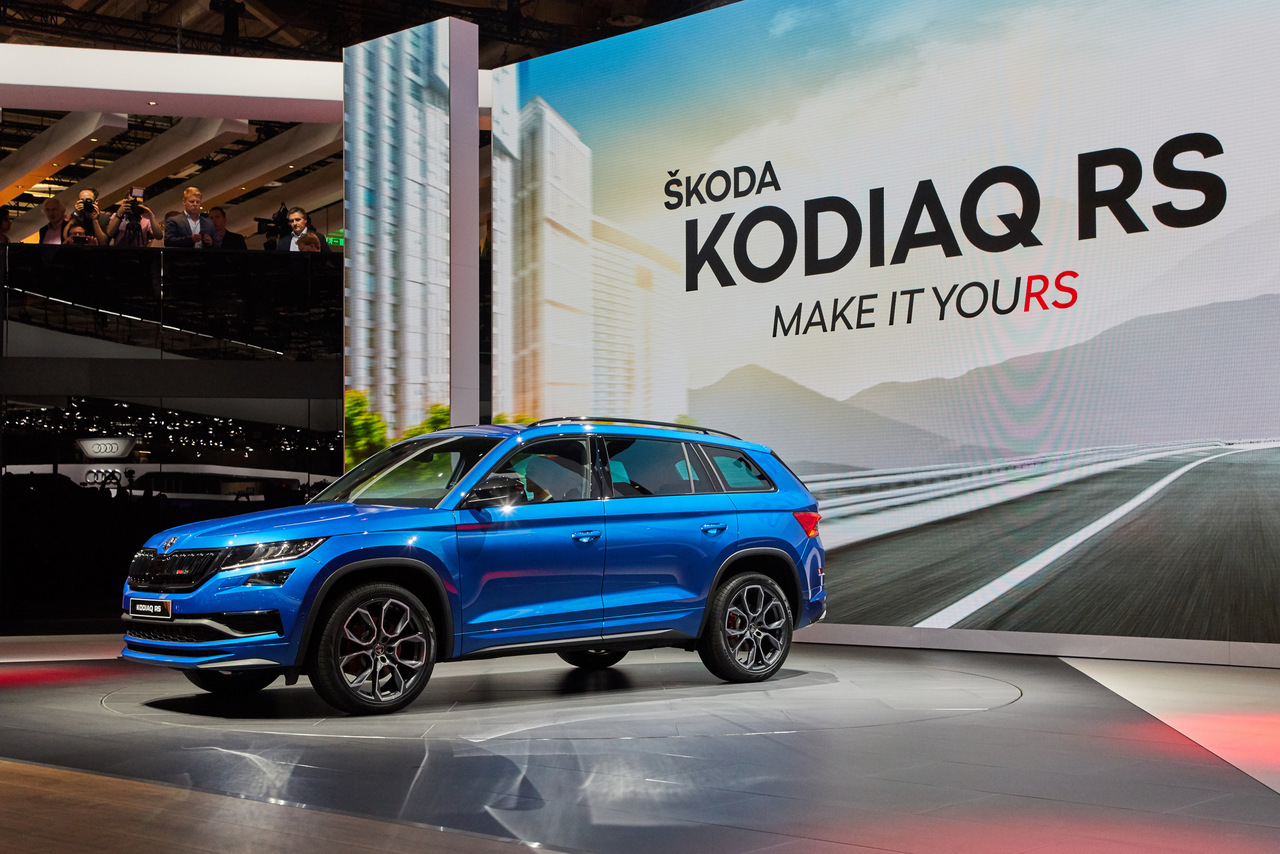 Der leistungsstarke Skoda Kodiaq RS