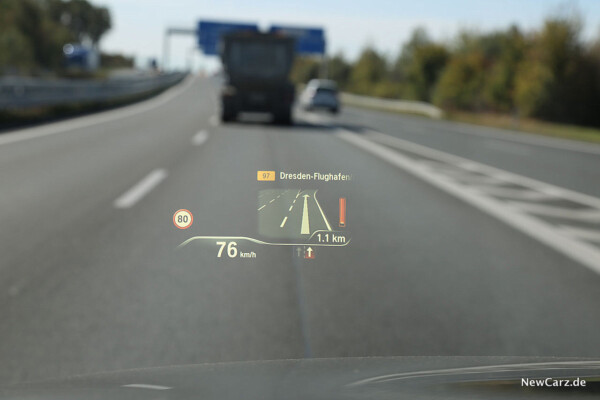 BMW 640d GT HUD