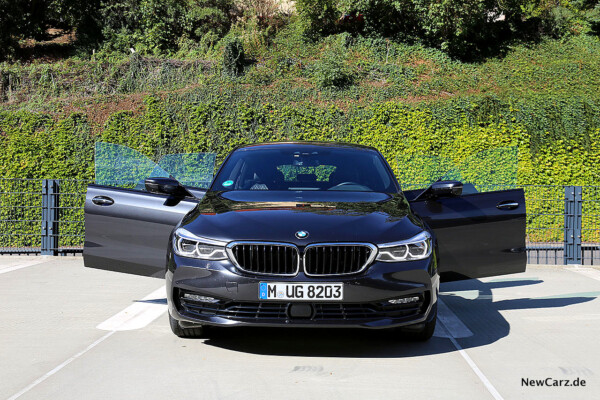 BMW 640d GT Front, offene Türen