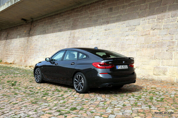 BMW 640d GT schräg hinten