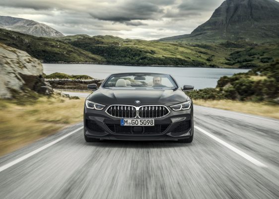 Frontansicht des BMW M850i Cabrioo