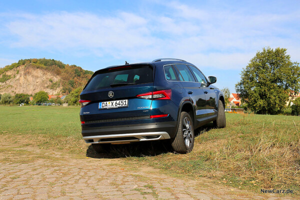 Skoda Kodiaq Scout im Gelände