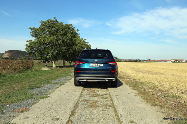 Skoda Kodiaq Scout Heck