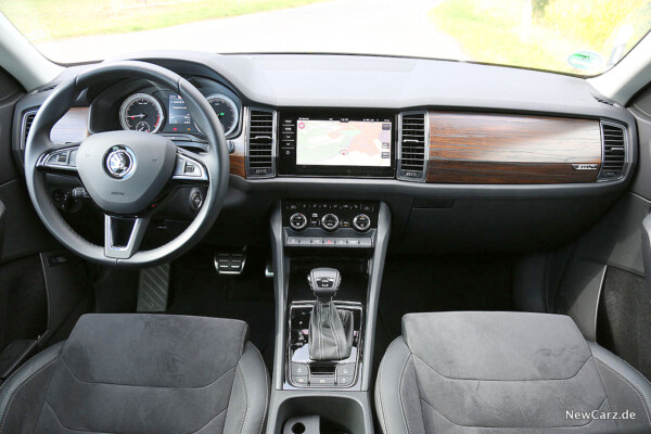 Skoda Kodiaq Scout Interieur