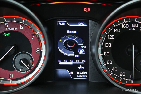 Suzuki Swift Sport Cockpitdisplay