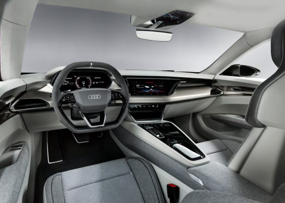 Interieur des Audi e-Tron GT Concept