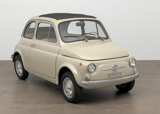 Frontansicht des Fiat 500 F