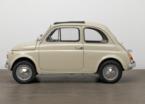 Seitenansicht des Fiat 500 F