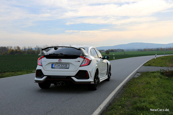 Honda Civic Type R schräg hinten