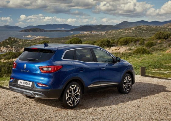 Heckansicht des Renault Kadjar