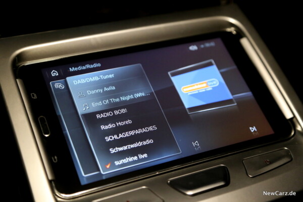 BMW Touch Command Radiosender