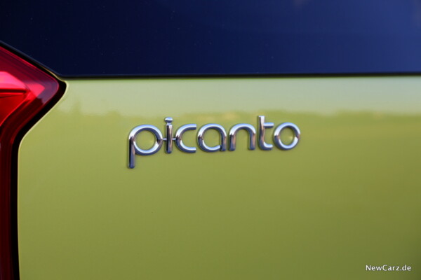 Kia Picanto X-Line Picanto-Schriftzug