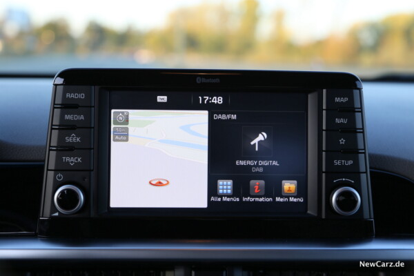 Kia Picanto X-Line Home Screen