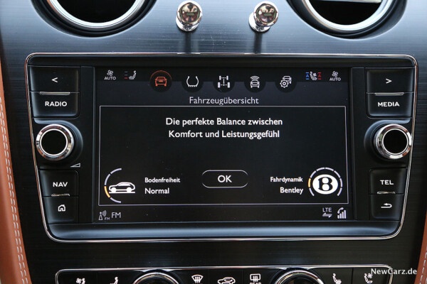 Bentley Bentayga V8 Fahrprogramm