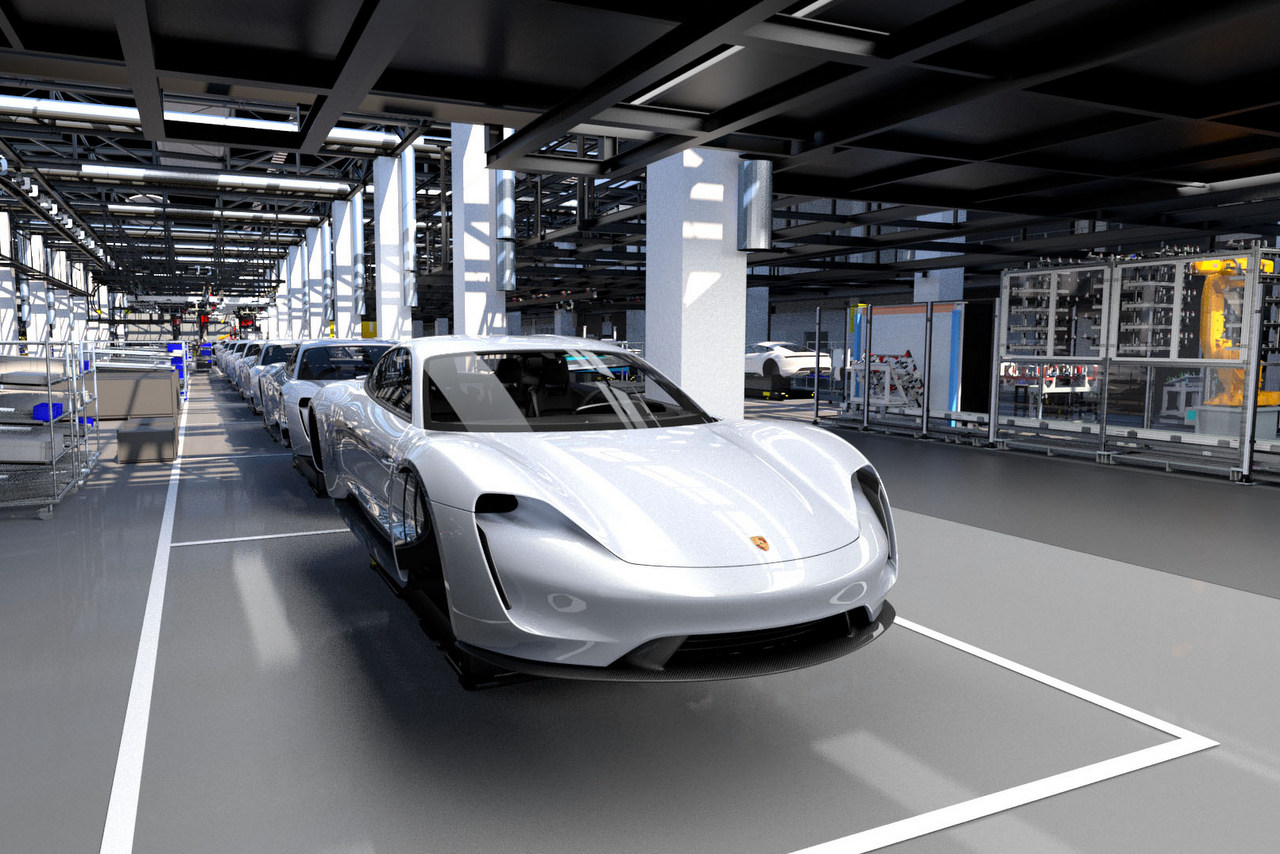 Porsche Taycan soll ab 90.000 Dollar kosten