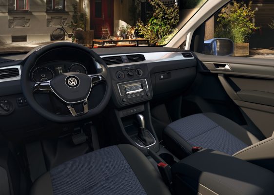 Interieur des VW Caddy Xtra