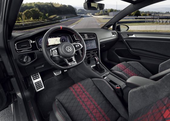 Interieur des VW Golf GTI TCR