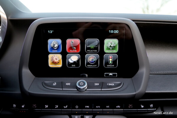 Chevrolet Camaro Cabriolet Touchscreen