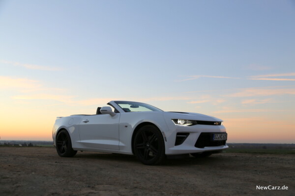 Chevrolet Camaro Cabriolet Front Seite offen 