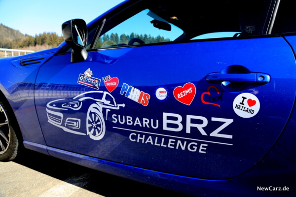 Subaru BRZ Challenge Sticker