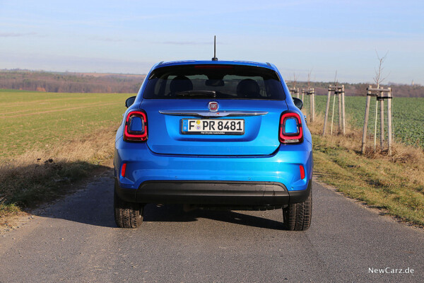 Fiat 500X Urban Heckansicht