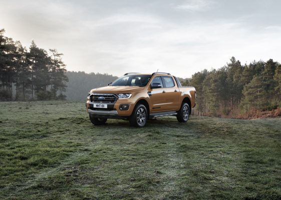 Frontansicht des Ford Ranger Wildtrak