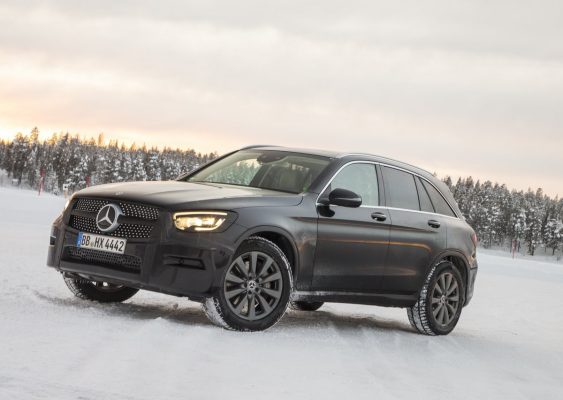 Seitenansicht des Mercedes-Benz GLC