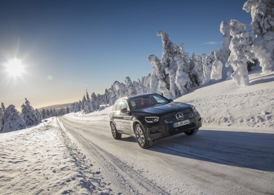 Frontansicht des Mercedes-Benz GLC