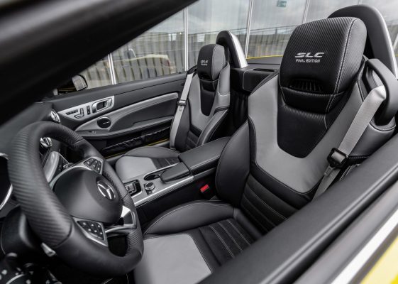 Interieur des Mercedes-Benz SLC