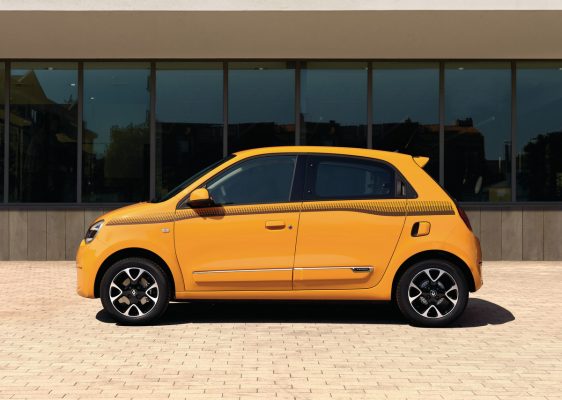 Seitenansicht des Renault Twingo