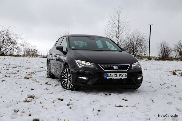 Seat Leon 2019 im Schnee