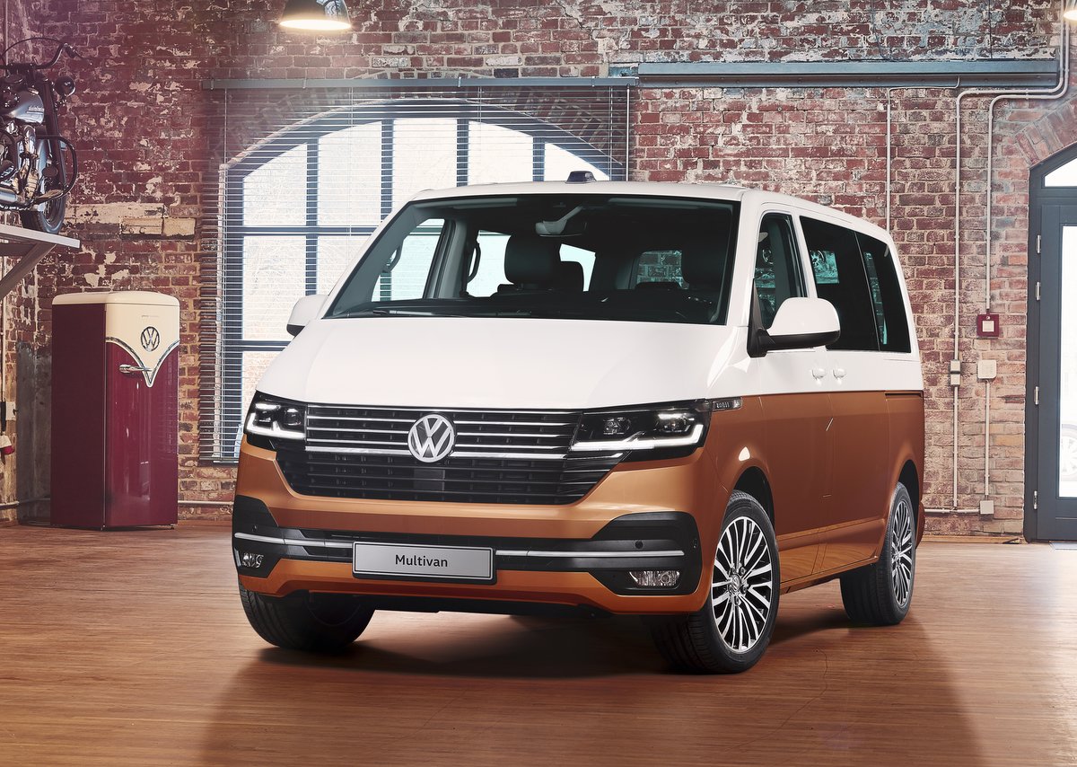 Frontansicht des neuen VW T6.1