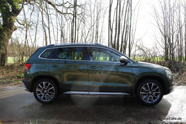 Skoda Karoq Scout Seite