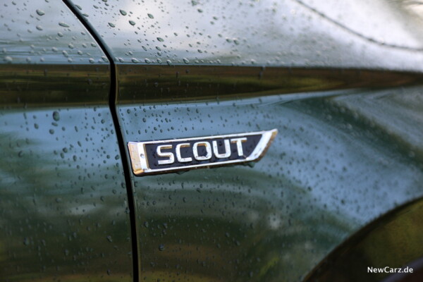 Skoda Karoq Scout Plakette