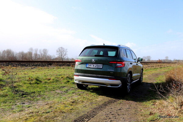 Skoda Karoq Scout Offroad-Ansicht