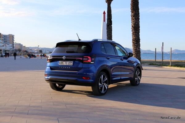 Volkswagen T-Cross Seite Heck 