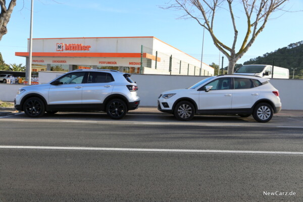 Volkswagen T-Cross Vergleich Arona