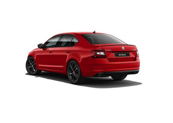 Heckansicht der Skoda Octavia Sport Edition