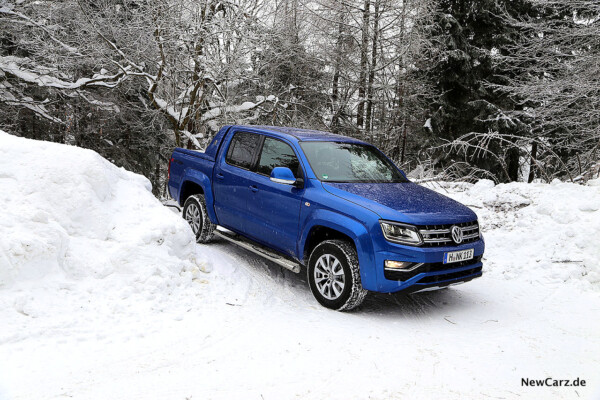 VW Amarok im Schneegelände