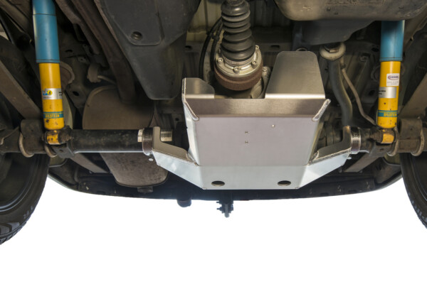 VW Caddy Seikel Umbau Shutzplatte Differenzial