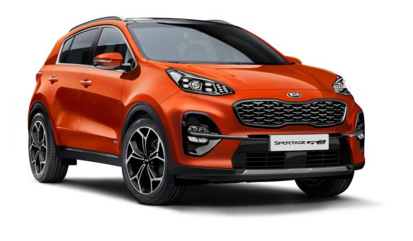 Kia Sportage Fusion Orange Metallic