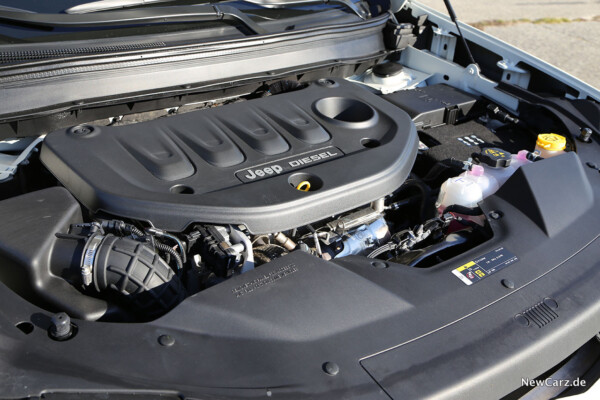 Jeep Cherokee Motorraum